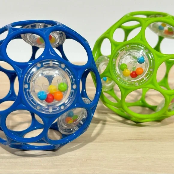 Oball Infant Easy Grasp Rattle Ball Set - Picture 2 of 2